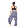 LOFBAZ Pantalones Harem para Mujer S-4XL Plus Elefante Yoga Boho