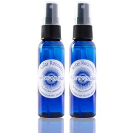 Solar Recover Solar Recover After Sun Moisturizing Spray Travel Size (2 Ounce) - Hydrating Facial & Body Mist - 2460 Sprays of Sunburn Relief With Vitamin E & Calendula (2)