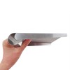 Proshopping Stainless Steel Scooper for Food, Large One-Piece Cast Square