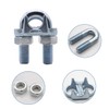 5/8 Inches Wire Rope Clamp,Heavy Duty Wire Rope Cable Clip