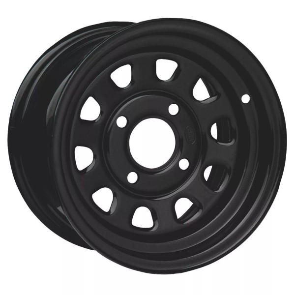 ITP 1425553014B 4/110 Steel Wheel 14x7 5.0 + 2.0 Black