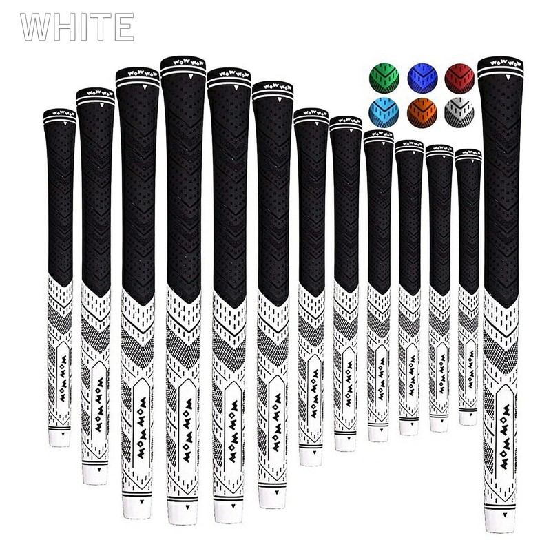Golf Grips, Club Grips, Set of 8, Interchangeable Non-Slip No