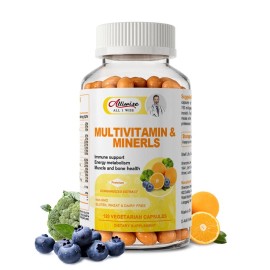 Alliwise Multivitamin Highest Potency Daily Vitamins & Minerals Supplement 120 Capsules