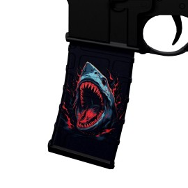 Unbranded Mag Skin Vinyl Wrap for Airsoft (AEG) Magazines - Shark
