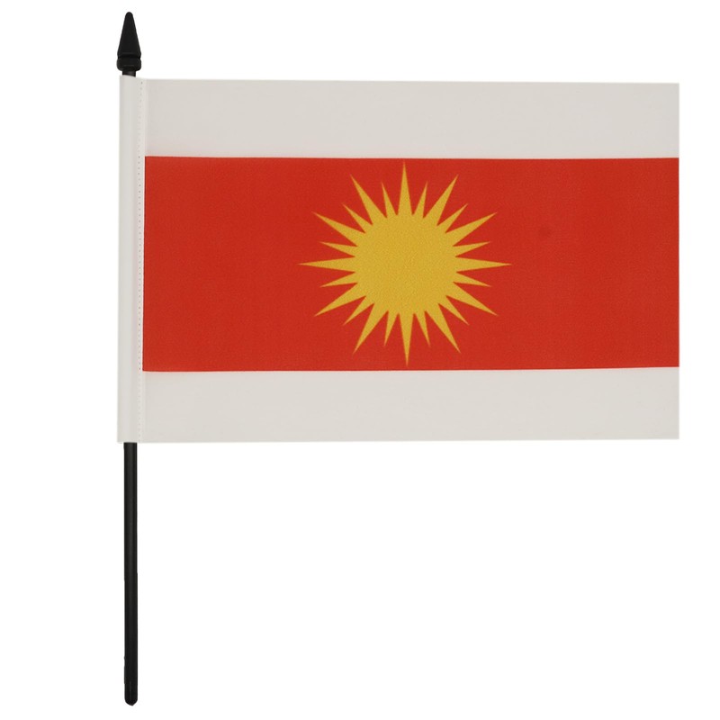 AZ FLAG YAZIDISM NEW TABLE FLAG 5'' x 8'' -