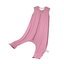 BubblePanda Modal Toddler Sleep Sack with Feet 3t-4t 1.0 Tog Super Soft Sleep Bag Walker with Legs for Babies 2-Way Zipper Baby Wearable Blanket