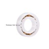 sourcing map 6800 Plastic Bearings 10x19x5mm Glass Ball Nylon Cage