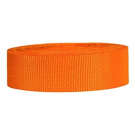 Strapworks Lightweight Polypropylene Webbing - Poly Strapping for Outdoor DIY Gear Repair, Pet Collars, Crafts â 1.5 Inch x 10 Yards - Orange
