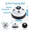 JIMEJV 3 Pack Dog Doorbells, Pet Training Bells for Go