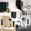 Magnetic Remote Control Holder Wall Mount, 4 Pcs Self-Adhesive Remote