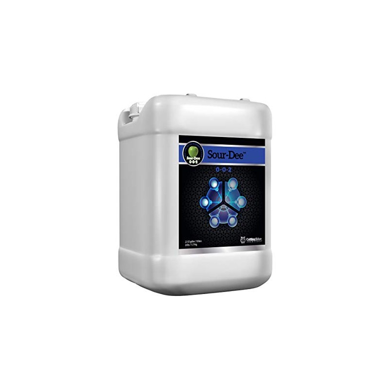 Cutting Edge Solutions CES3303 3303 Sour-Dee Growing Additive, 2.5-Gallon Hydroponic