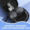 Heavy Duty Nylon Carrying Case Compatible with Sony MDR-XFB950BT MDRZX310
