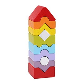 Cubika Colourful Tower LD-10 10 Pieces