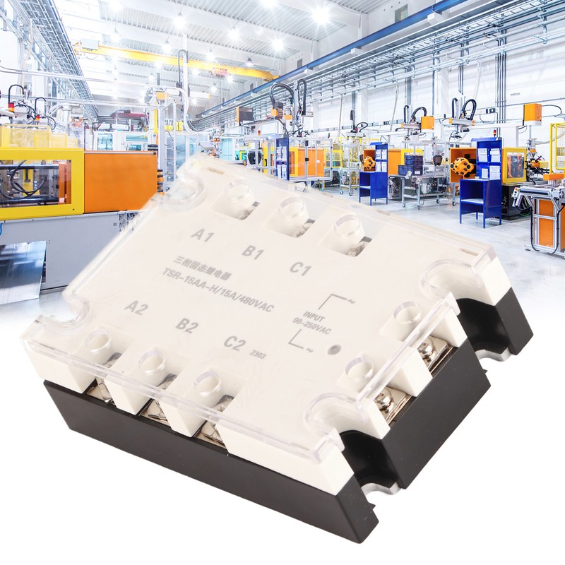 3 Phase Solid State Relay Fast Switching Speed Noise Free