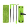 Runful Green Mop, Flat Mops for Floor Cleaning with Long