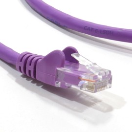 kenable C6 CAT6-CCA UTP RJ45 Ethernet LSZH Networking Cable Purple 1m [1 metres]
