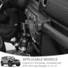 PDKLIN JL Soporte multifunción para teléfono para Jeep Wrangler JL