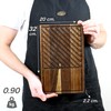 B4K® Oak Steak Board - Serving Board for Steak &