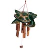 Wowser Bamboo Turtle Windchime, Outdoor Garden Décor, 32 Inches