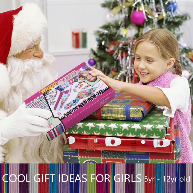 IQKidz Friendship Bracelet Making Kit - Make Bracelets Craft Toys