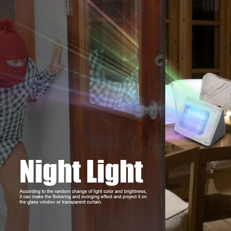 LED TV Simulator LED Night Light For Home Security Burglary