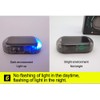 Car Alarm LED Light Solar Security Warning Dummy System Anti-theft