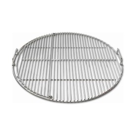 SnS Grills Slow ‘N Sear Easy Spin Charcoal Grill Cooking Grate, Stainless Steel Hinged Replacement - Tailgating, Camping & Backyard Cooking - 26” Inch