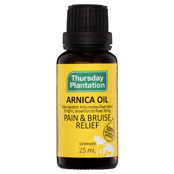 Thursday Plantation Arnica Oil for Inflammation and Bruise Support