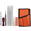 Hipa 12 Pack Chainsaw File, Chainsaw Sharpener Kit, 5/32", 3/16",