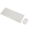 2.4G Wireless Keyboard Mouse Set with Keypad Protector USB Receiver