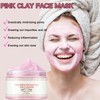 Pink Clay Mask | Organic Face Masks for Women |