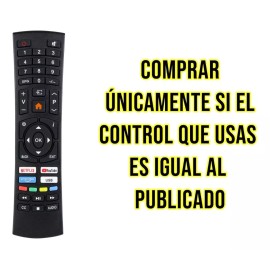 Control Compatible Sansui Smart Tv Modelo Smx50n1unf