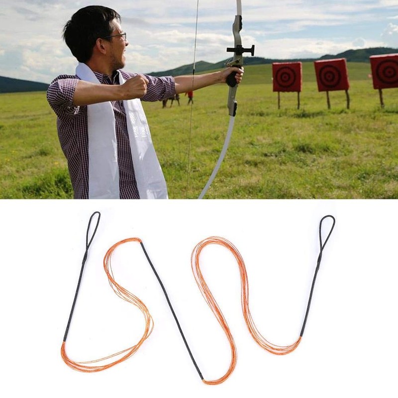 BOROCO Archery Bowstring, 51 Inch Archery Bowstring, Durable Polyester Fibre