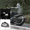 KACEPAR Motorcycle Side Mount LED Tail Light License Plate Holder