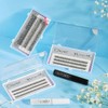 Clavier Eyelash Clusters V&L Shape Eye Make-Up Cat Eye Effect