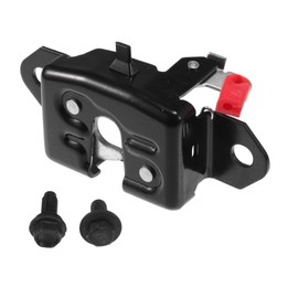 X AUTOHAUX Replacement Rear Liftgate Door Lock Actuator with Screws for Nissan Titan 2004-2012 Crew Cab Pickup/Extended Cab Pickup Tailgate Latch Assembly No.90500ZJ00A/90501ZJ00A Black