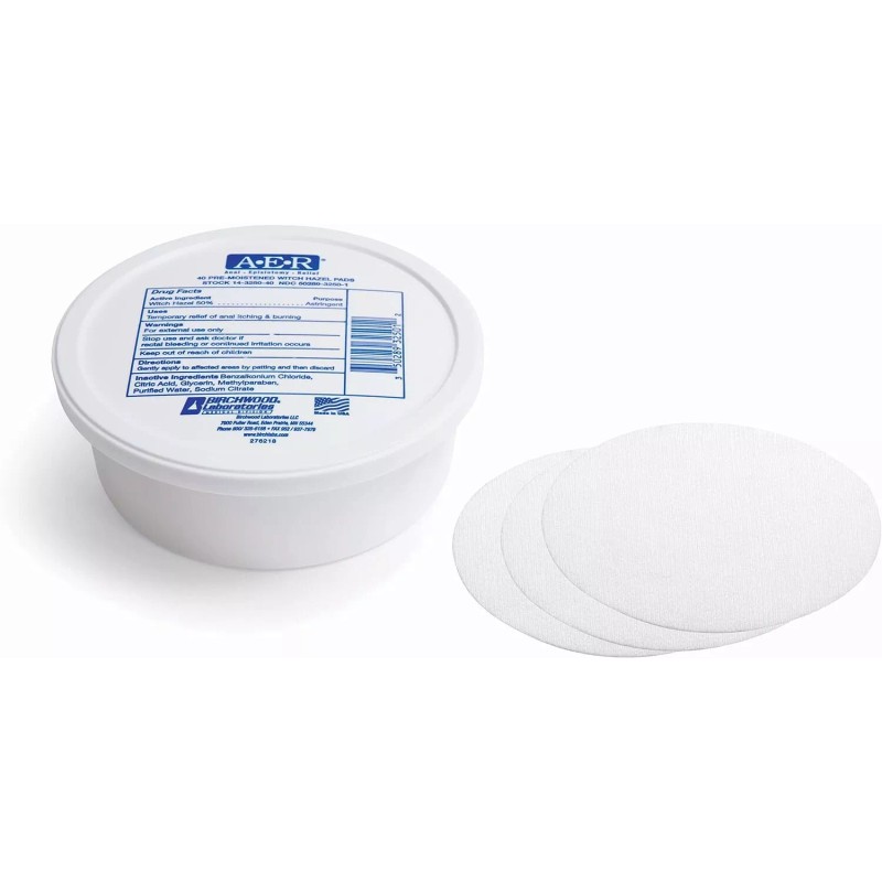 Birchwood Laboratories A-E-R Pre-Moistened Witch Hazel Pads - 3 Pack