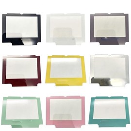 Limentea Glass Screen Lens Protector For Gameboy Advance SP GBA SP Glass Mirror Replacement (White)