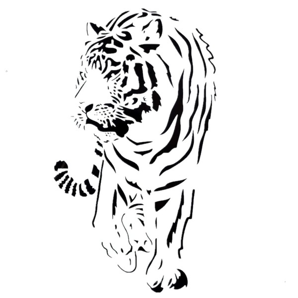 OBUY Lion Deer Tiger Wolf Whale Horse Animal Stencils for