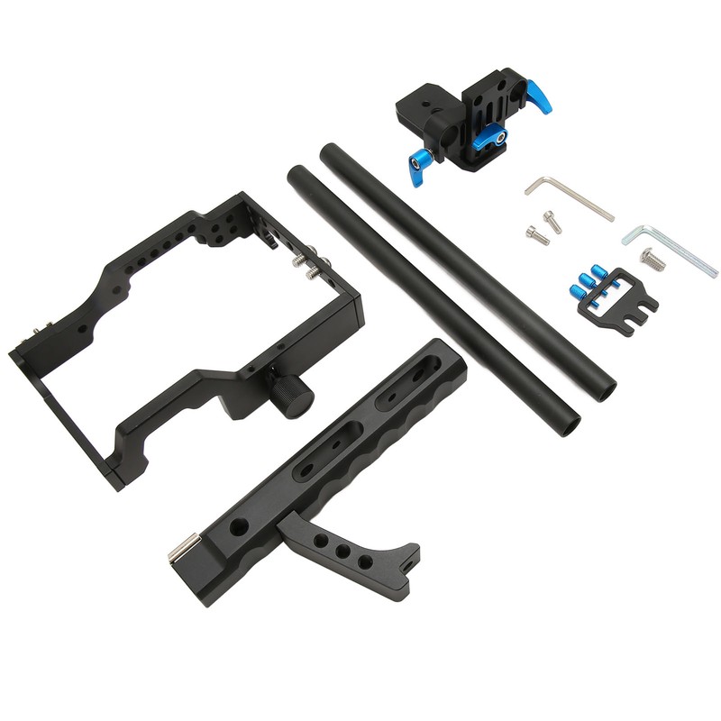 Camera Video Cage Lightweight Aluminum Alloy Camera Cage Rig with