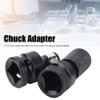 LiebeWH 2 x Socket Adapters 1/2 Inch Square Drive to