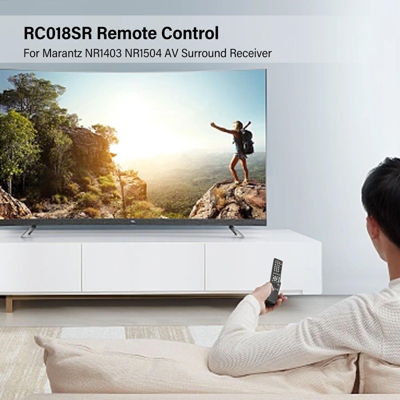 RC018SR Replacement Remote Control Fit for Marantz NR1403 NR1504 AV