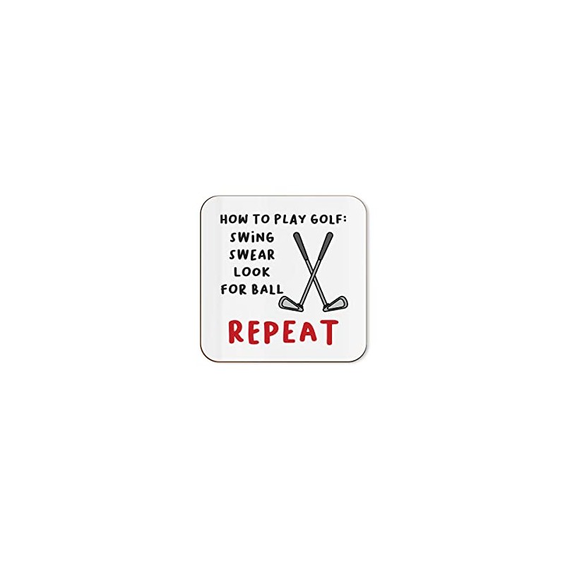 The Victorian Printing Co - How To Play Golf Funny