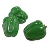 Deco Woerner Decorative Dummy Peppers Food Dummy Green 10 x