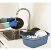JMS Create Smile Navy Plastic Washing Up Sink Organiser Tidy