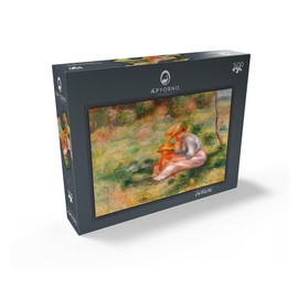 MyPuzzle Woman and Child in The Grass (Femme Avec Enfant Sur Lherbe) 1898 by Pierre-Auguste Renoir - Premium 500 Piece Jigsaw Puzzle for Adults