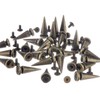 RUBYCA 25MM 10 Sets Large Metal Big Tree Spikes and