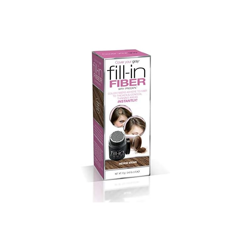 Cover Your Gray Pro Fill-In Fibers con Procapil - Marrón