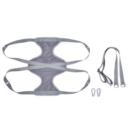 Aoveew Haustierpflege-Hängematte, weich, atmungsaktiv, Rückhaltetasche für Hunde, Katzen, Nagelknipser, Zähne, Ohren, Reinigung, Größe M (Grey)