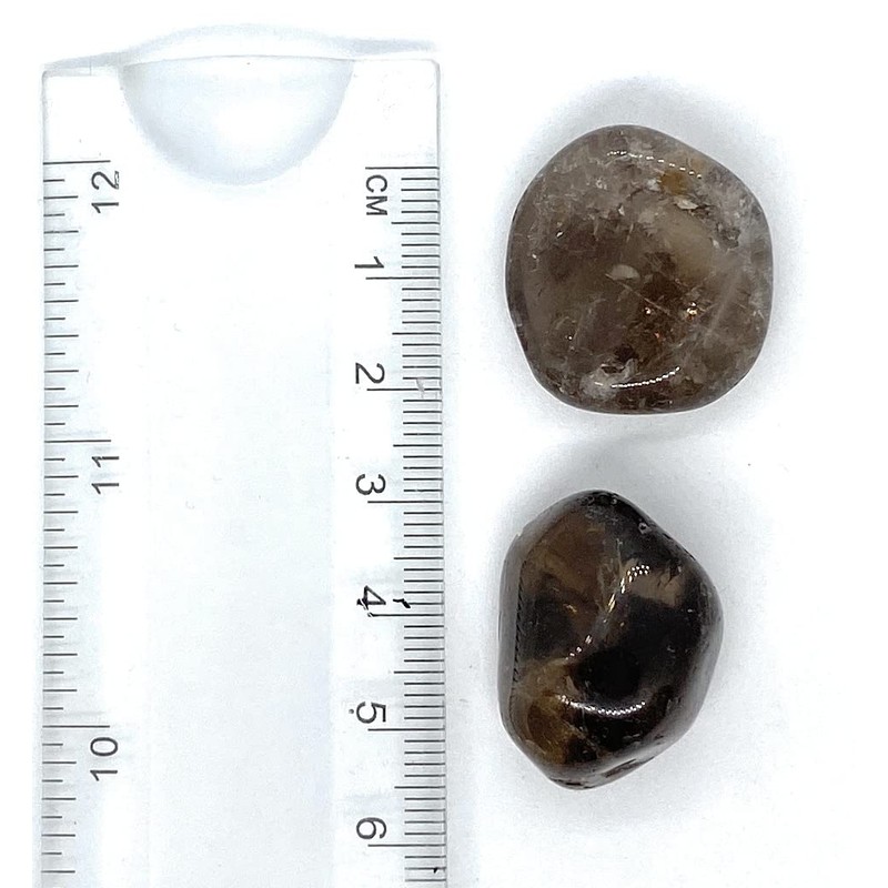 Smoky Quartz Medium Crystal Tumbled Stone - 1 Pc